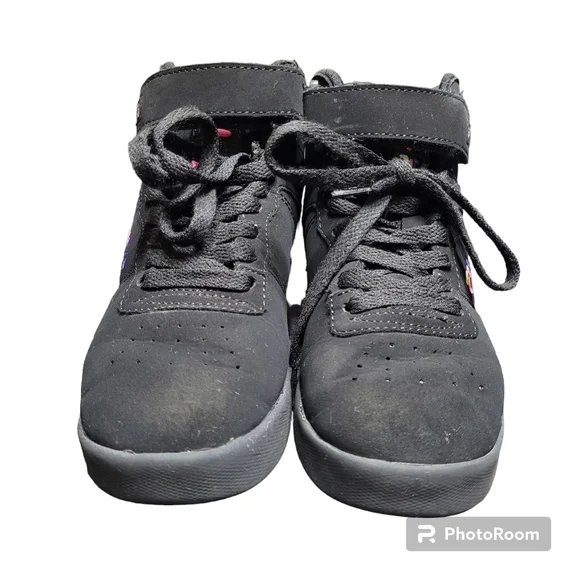 Fila Vulc Paint Drip Black And Pink Sneakers - Picture 2 of 8